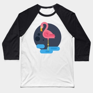 Flamingo Baseball T-Shirt